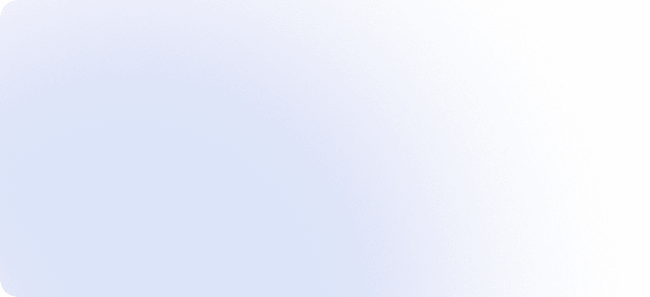 left blue background